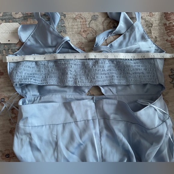 NWT Altar’d State Maxi Dress Light Blue Large - Picture 6 of 8